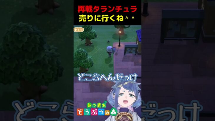 再戦タランチュラ！売りに行くね。【 #あつ森 】#Vtuber #個人vtuber #あつまれどうぶつの森 #あつ森実況