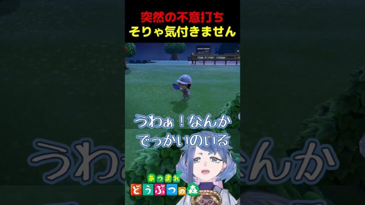 突然の不意打ち！同化してない？【 #あつ森 】#Vtuber #個人vtuber #あつまれどうぶつの森 #あつ森実況