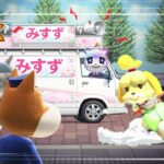 歩道で注意する警察 #あつ森  #animalcrossing #あつまれどうぶつの森