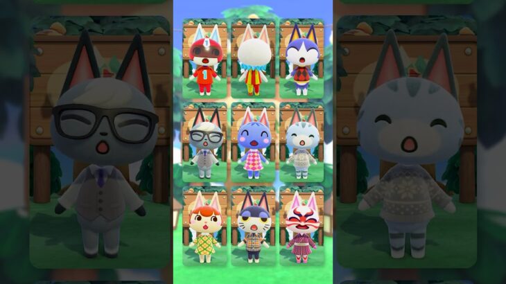 【みんなあつまれ】あつまれ！ネコ住民！ #あつ森 #けけアイドル #animalcrossing #あつまれどうぶつの森