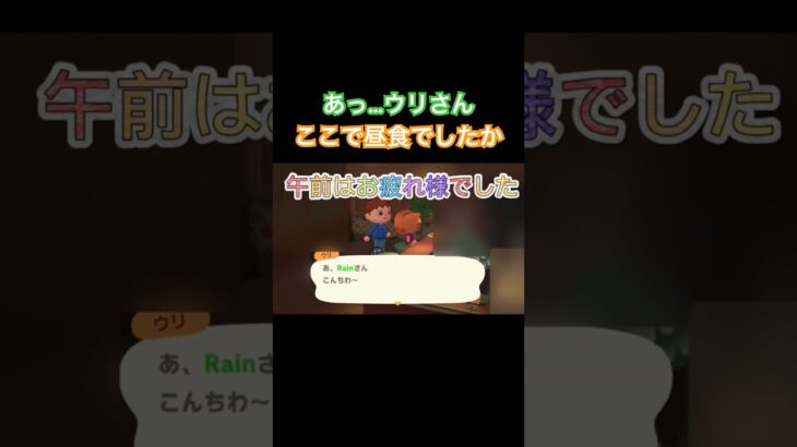 お仕事お疲れ様でした#あつまれどうぶつの森 #あつ森 #animalcrossing