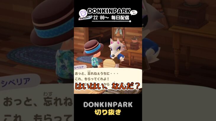 【あつ森】シベリアからも例のブツをもらう【あつまれどうぶつの森】 #どうぶつの森  #animalcrossing   #twitch #switch2