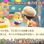 本編動画【あつ森】ハムスケちゃんのお誕生日@たーさんの趣味の部屋 #mochachan島の住民のお誕生日#あつ森ハムスケ