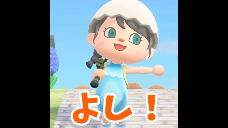 【あつ森】初めて見るお題？！腕前チェックに挑戦だー！ #shorts #あつ森 #あつまれどうぶつの森