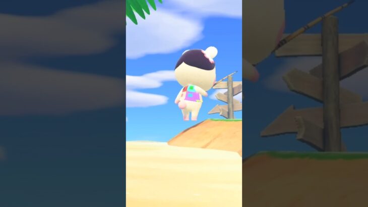 【あつ森】こいつ宙に浮いてるぞ…！？　#shorts #あつ森