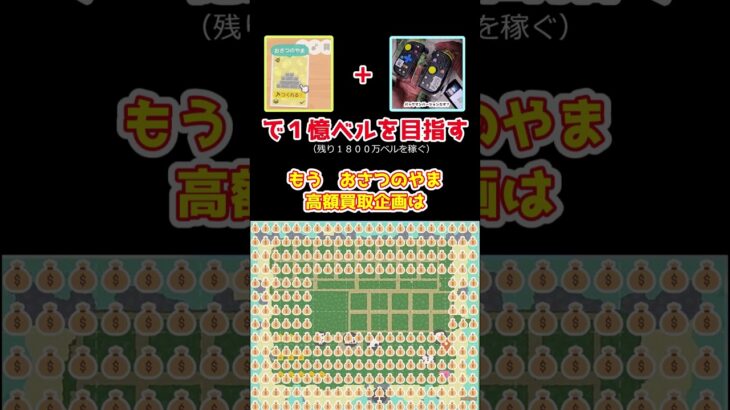 【あつ森】≪おさつのやま≫　最終手段