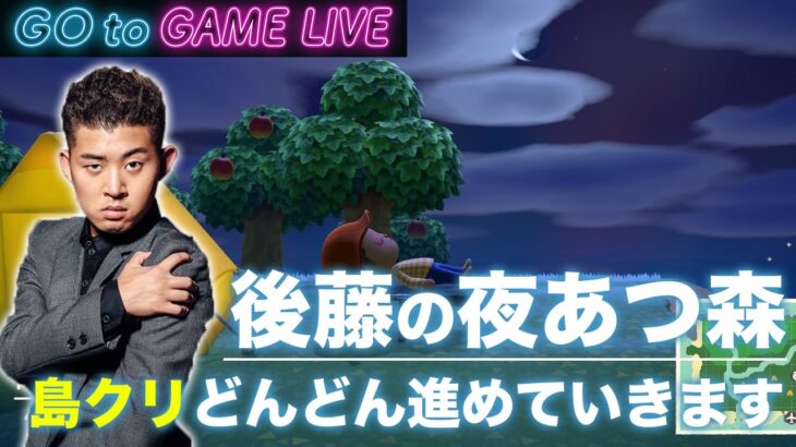 【後藤の夜あつ森】どんどん島クリ進めていきます