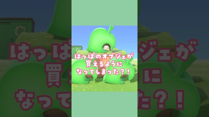 【あつ森】はっぱのオブジェが買えるようになってしまった？！ #あつまれどうぶつの森