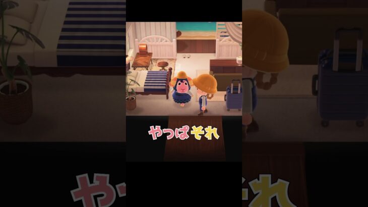 観光客の為に用意したリセットさんコーデ【あつ森】
