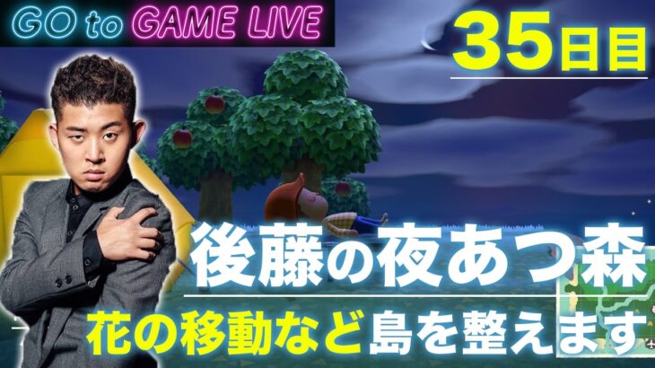 【後藤の夜あつ森】マイルも貯めつつゆったりやります