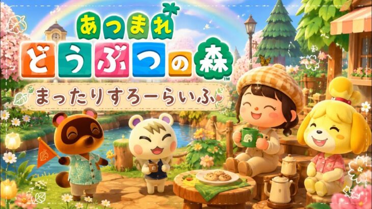 【あつ森】グミたんの無茶振りで島中駆け回ることに笑　モニカが行方不明！の巻