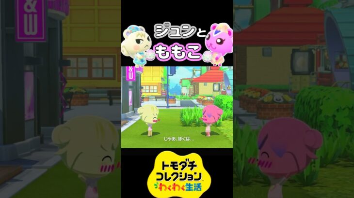 【トモコレ】ラブラブカップルになったあつ森のジュンとももこがかわいすぎる！
