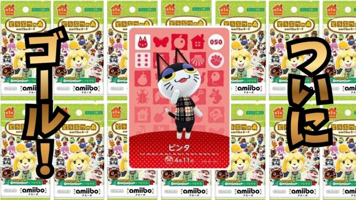 【あつ森】最終回！ビンタ引くまで終われないアミーボカードビンタチャレンジ