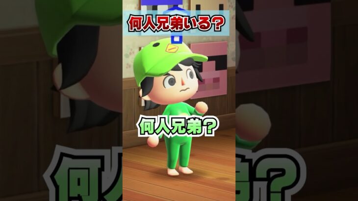 めっちゃ兄弟いるやつらｗｗｗｗ[あつまれどうぶつの森]