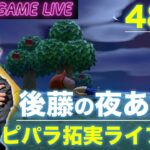 【後藤の夜あつ森】土曜夜、ハッピーホームパラダイス