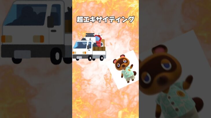超エキサイティング #あつ森 #あつまれどうぶつの森