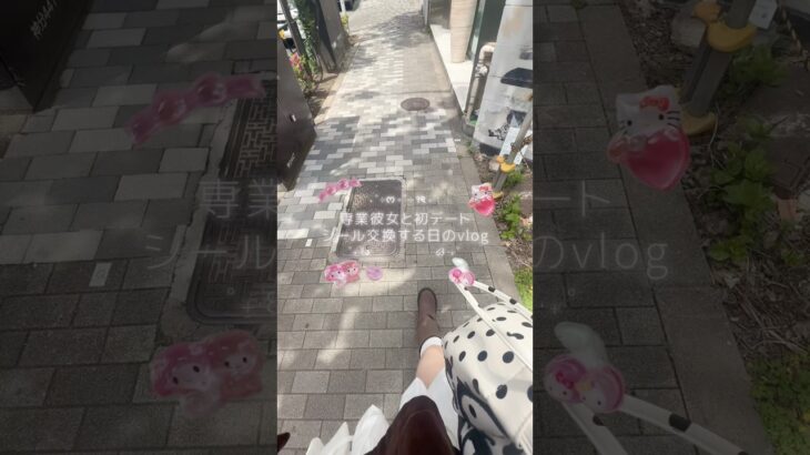 専業彼女とシール交換するvlog🐰🐱💗#あつ森 🌳