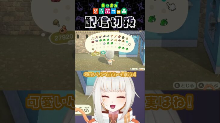 ,【あつ森】色が可愛すぎておしろのかべと合わない罪深い家具 #個人vtuber #配信切り抜き #切り抜き動画 #あつまれどうぶつの森