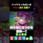 【あつ森】ハッケミィ占い100％当たる説
