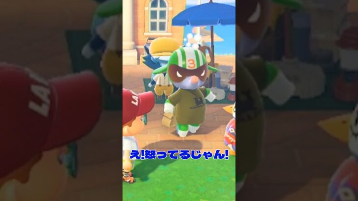 【あつ森ショート】3ごうブチギレ‼️住民が喧嘩したらどうしたらいいの？🥹🥹 #あつ森 #あつまれどうぶつの森 #animalclossing #ライブ配信 #しゅまのゲーム帳