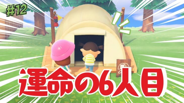 【あつ森】ついに6人目の住人さんがきたー！！！#あつ森 あつ森 あつ森#ママ友 #ゲーム実況#はなまこ
