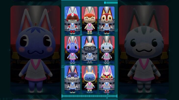 【けけロイド】宇宙で歌うネコロイド9選 #あつ森 #けけアイドル #animalcrossing #あつまれどうぶつの森