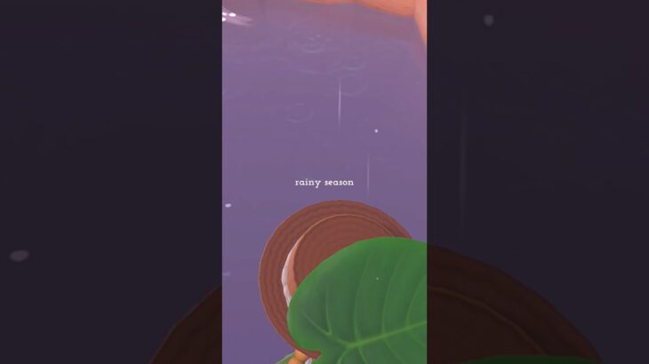 梅雨のそれぞれの過ごし方🌧あつ森Vlog🌳 #animalcrossingnewhorizons #animalcrossing #acnh #vlog #あつ森 #あつまれどうぶつの森