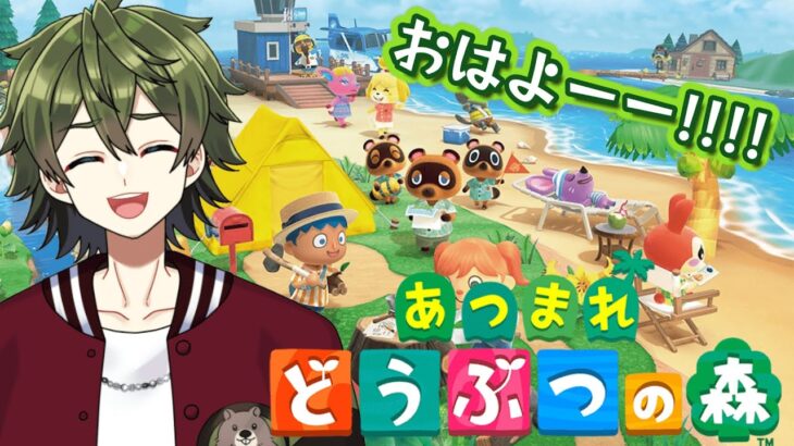 【あつまれどうぶつの森】朝からのんびりあつ森～【＃新人Vtuber】