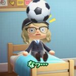 眠りの世界へ #あつ森  #animalcrossing #サッカー日本代表
