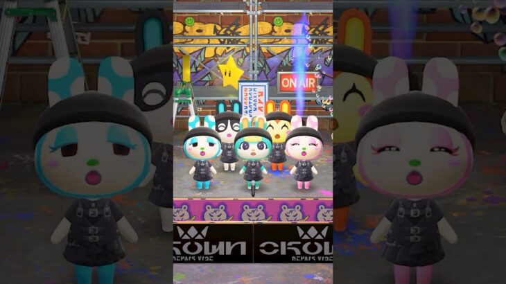 【けけメタル】アイドルけけメタルウサギ爆誕！ #あつ森 #けけアイドル #animalcrossing #あつまれどうぶつの森