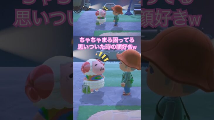 【あつ森】ちゃちゃまるさんが思いついた時の顔は、少しブサイクなところがとっても可愛らしい🥺💖 #あつまれどうぶつの森 #ちゃちゃまる #あつ森 #どうぶつの森 #animalcrossing