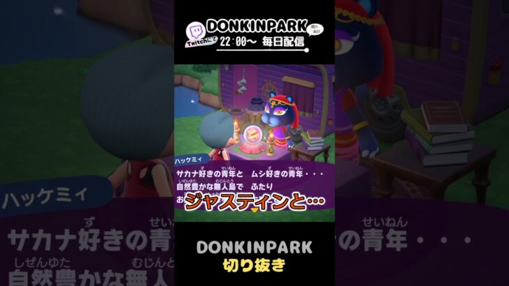 【あつ森】ハッケミィに未来を的中される【あつまれどうぶつの森】 #どうぶつの森  #animalcrossing   #twitch #switch2