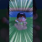 落とし穴に落ちるときの違い〔あつ森、あつまれどうぶつの森〕#shorts