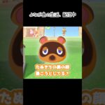 みんなが興味津々、たぬきちの裏の顔？ #あつ森 #shorts