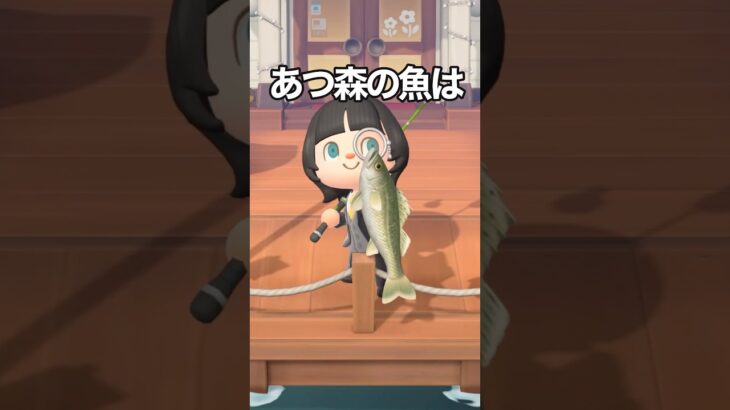 あつ森の魚は #shorts