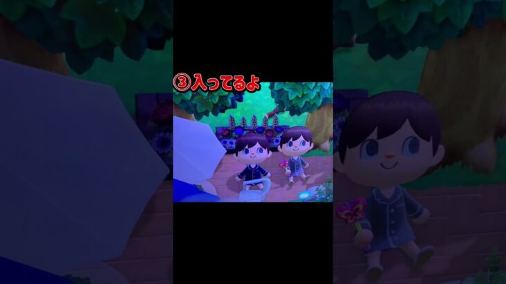 あつ森！友達と遊んだ時のバグ集😱 #あつ森 #バグ #友達 #shorts