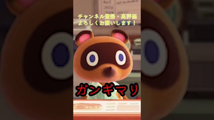 あつ森  ｶﾞﾝｷﾞﾏﾘ借金取りと呑気な債務者 #shorts  #animalcrossing  #あつ森 #あつまれどうぶつの森 #ゲーム実況