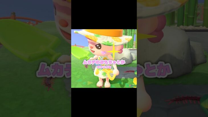 ダンゴムシまだ丸まってるらしいよ…？！？！#あつ森 #どうぶつの森 #あつまれどうぶつの森 #どう森 #shortvideo #shorts #short