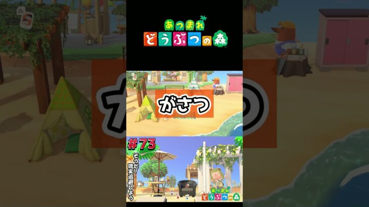 【あつまれ どうぶつの森】和風とハワイアンが混在するカオスな島#ゲーム実況 #switch  #あつ森 #どうぶつの森 #あつまれどうぶつの森 #shorts  #switch2
