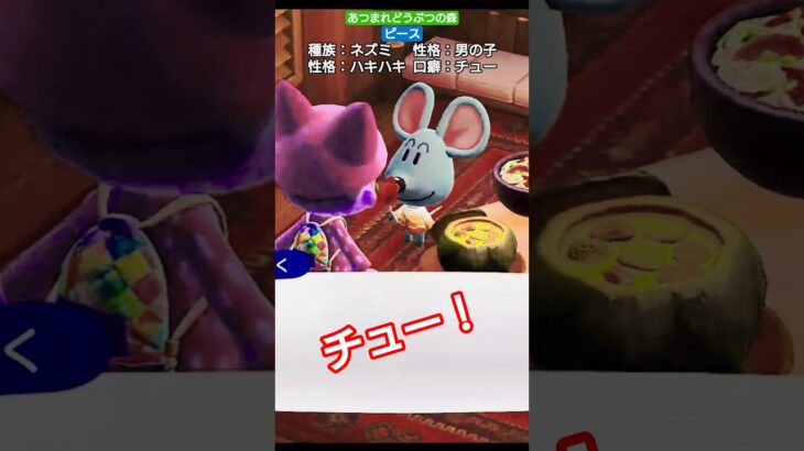 【#あつ森 】ピース【#あつまれどうぶつの森 】