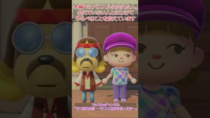 【あつ森】この髪型、もう入手できた？まだの人は本編動画見てね！ #あつ森 #カットリーヌ #髪型 #パニーの島