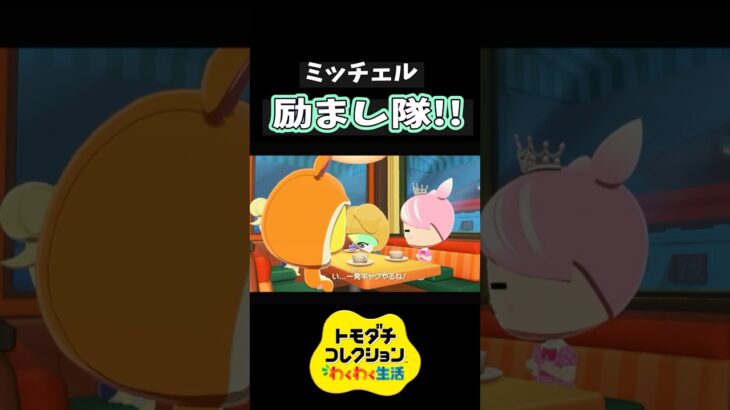 【トモコレ】落ち込むミッチェルを励ましたいあつ森住民達がかわいすぎる！