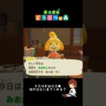 あつ森｜今日は誕生日…迎えに来た住民は？