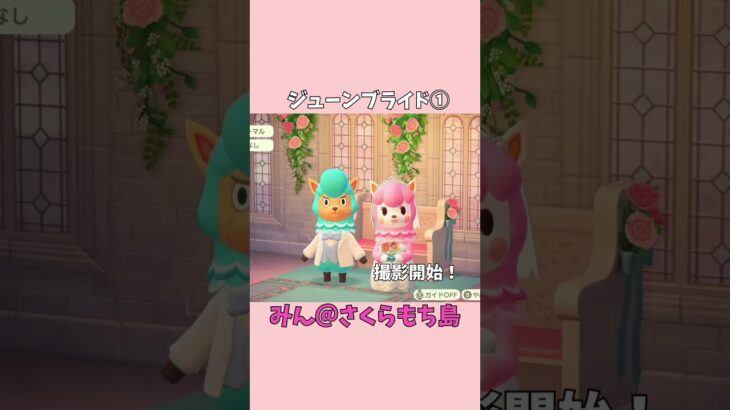 【あつ森】初参加♡ジューンブライドイベントが可愛すぎたぁ！💒✨