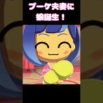 結婚したブーケ夫妻に娘が誕生！【トモコレ】 #あつ森 # トモコレ#擬人化 #トモダチコレクションわくわく生活