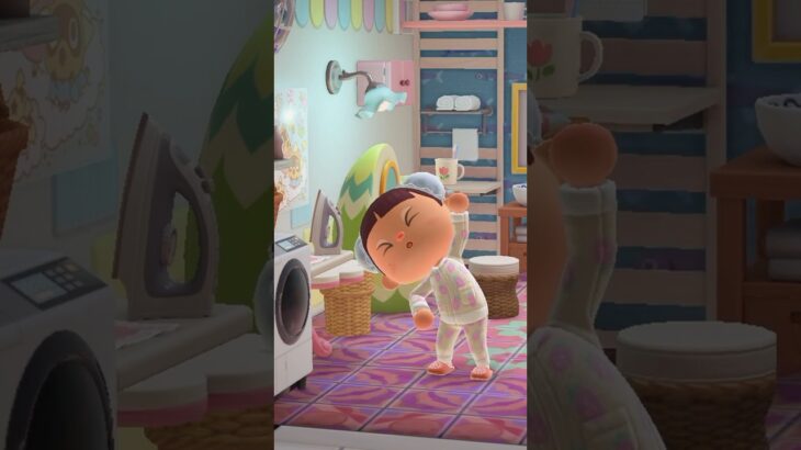 洗濯中の過ごし方｜あつ森