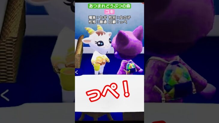 【#あつ森 】ユキ【#あつまれどうぶつの森 】