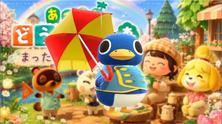 【あつ森】島クリ！家が新しい森の中へ移設されたぞー！！　アッキーのまた〜り朝活配信！のんびり島生活🌿