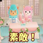【あつ森】６月限定！リサとカイゾーのジューンブライド👰 #あつ森 #ゲーム #ジューンブライド
