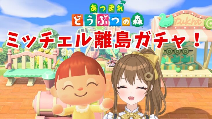【あつ森】ミッチェルを探しに行くよ！！！
